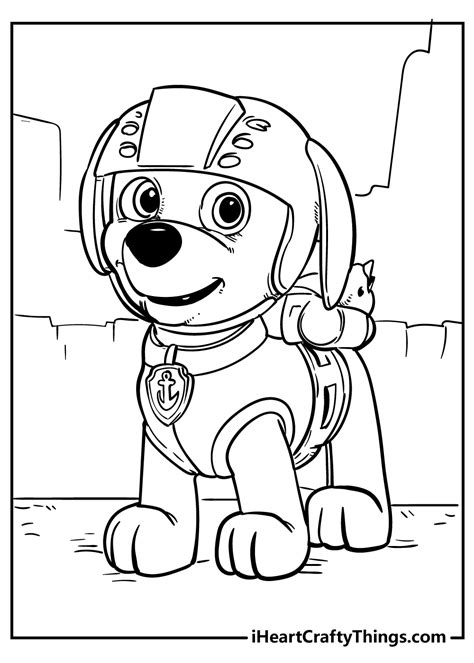 paw patrol coloring sheets